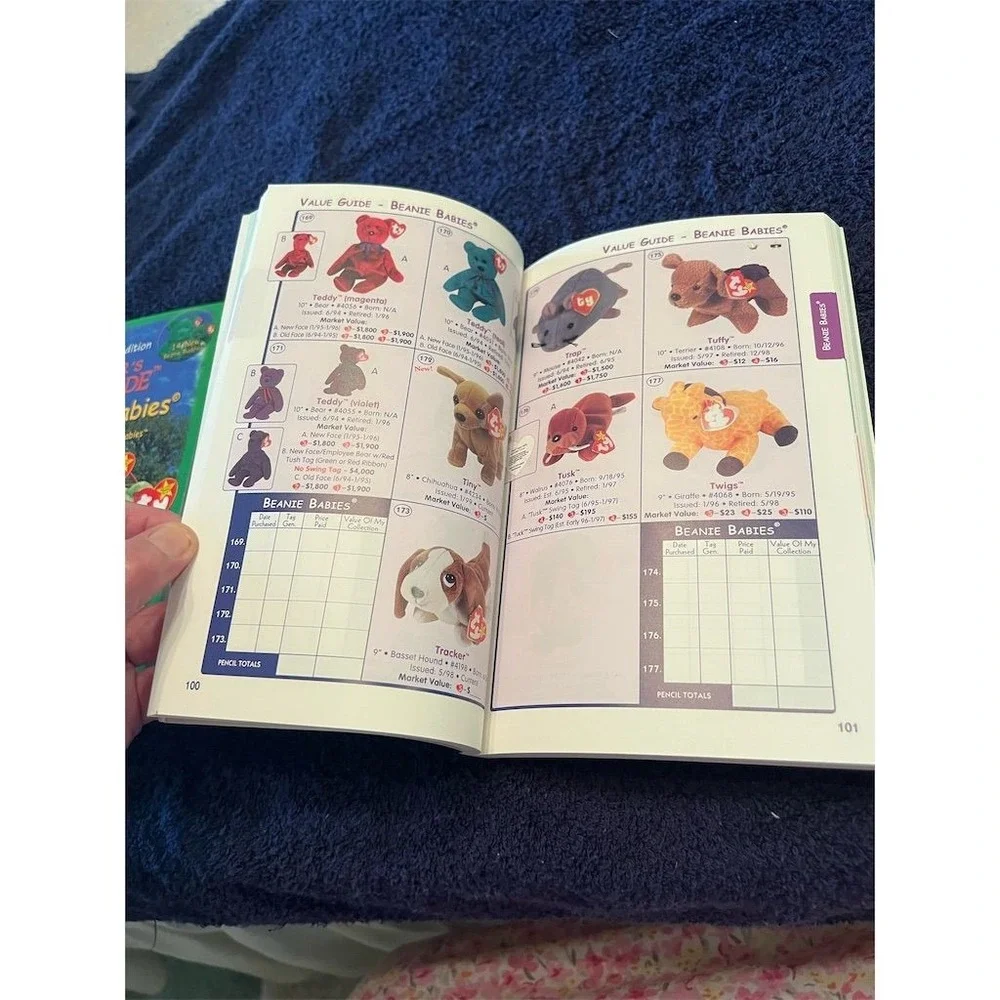 1999 Ty Plush Animals Collector's Value‎ Guide Paperback Illustrated